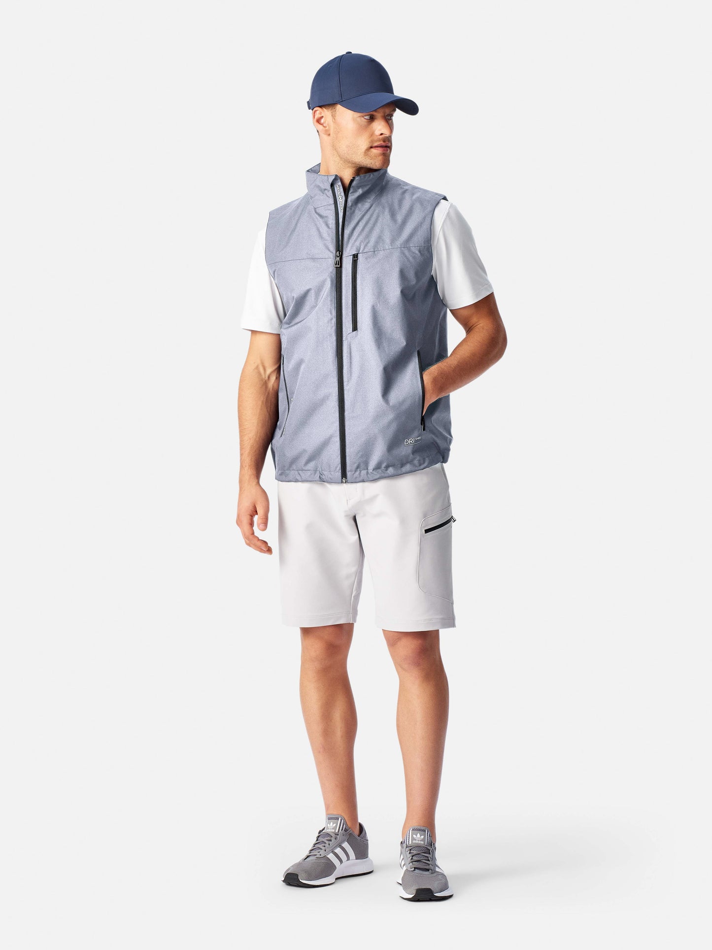 BREEZE GILET WITH DRI SHELL MAN