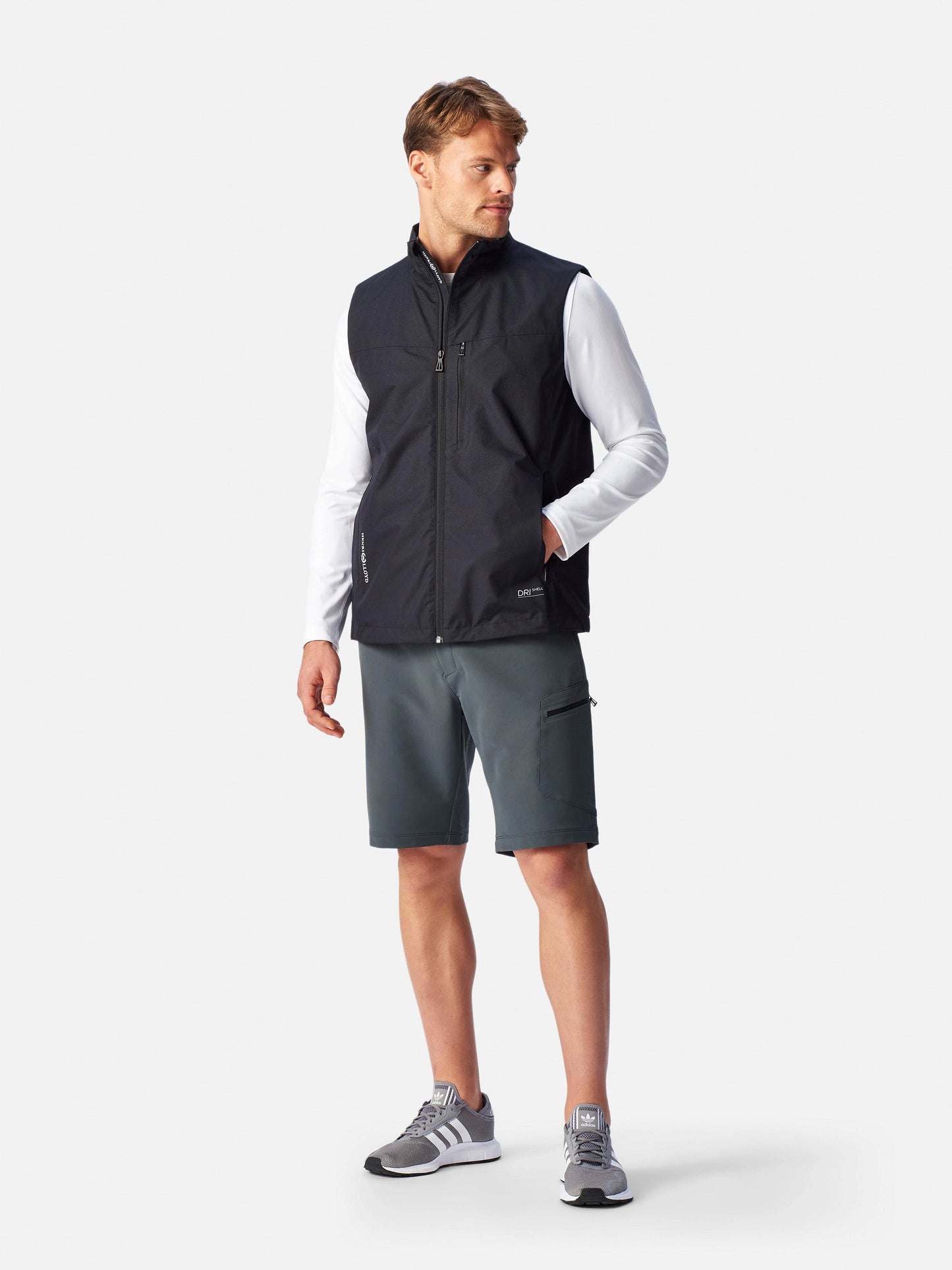 BREEZE GILET WITH DRI SHELL MAN