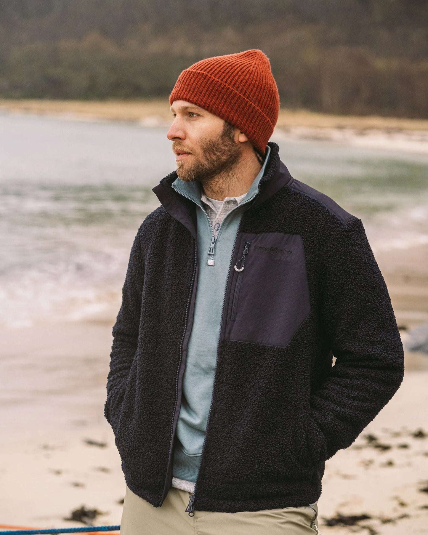 CRASTER ZIP THROUGH FLEECE MAN