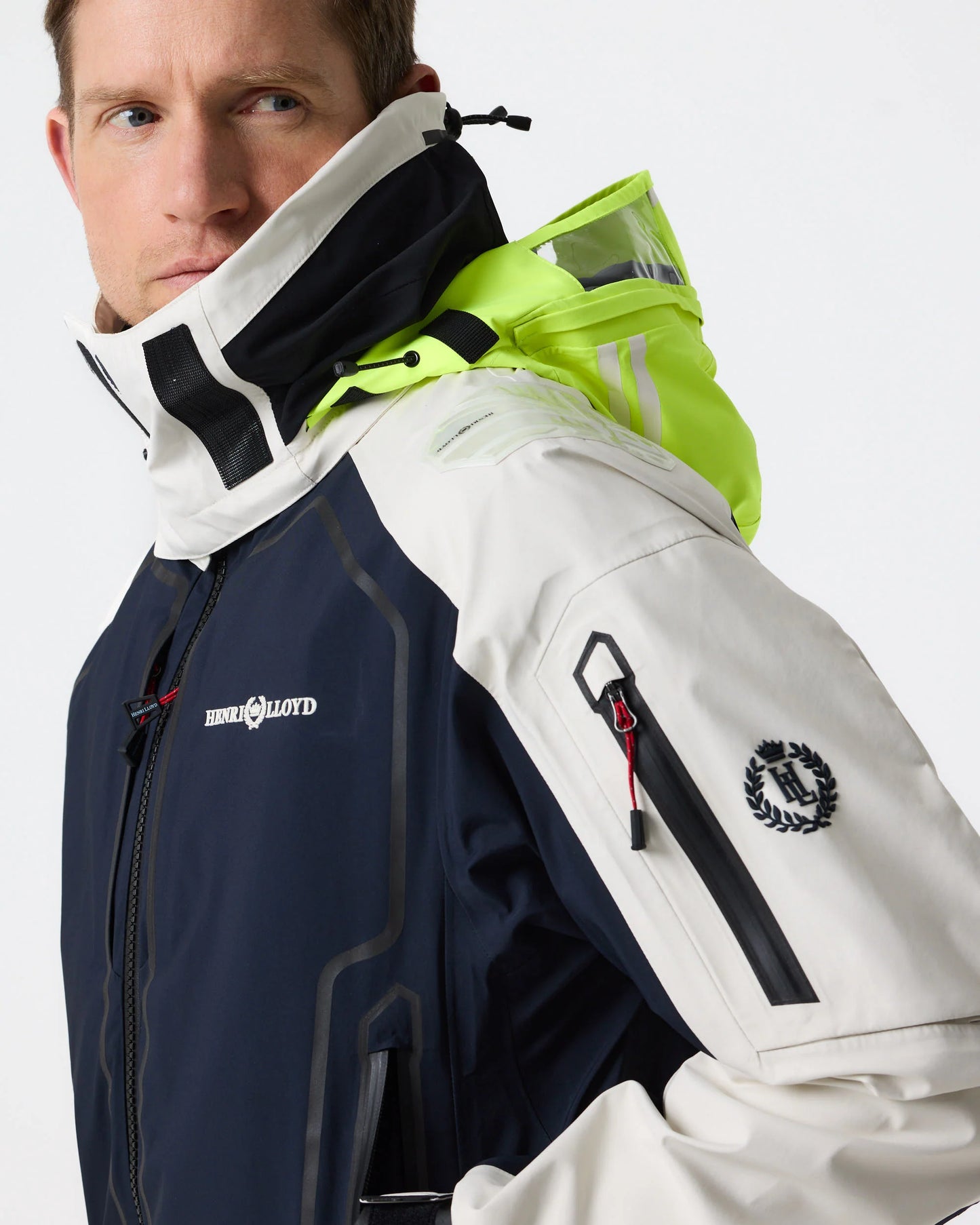 UNISEX HYBRID OCEAN PRO FULL ZIP SMOCK