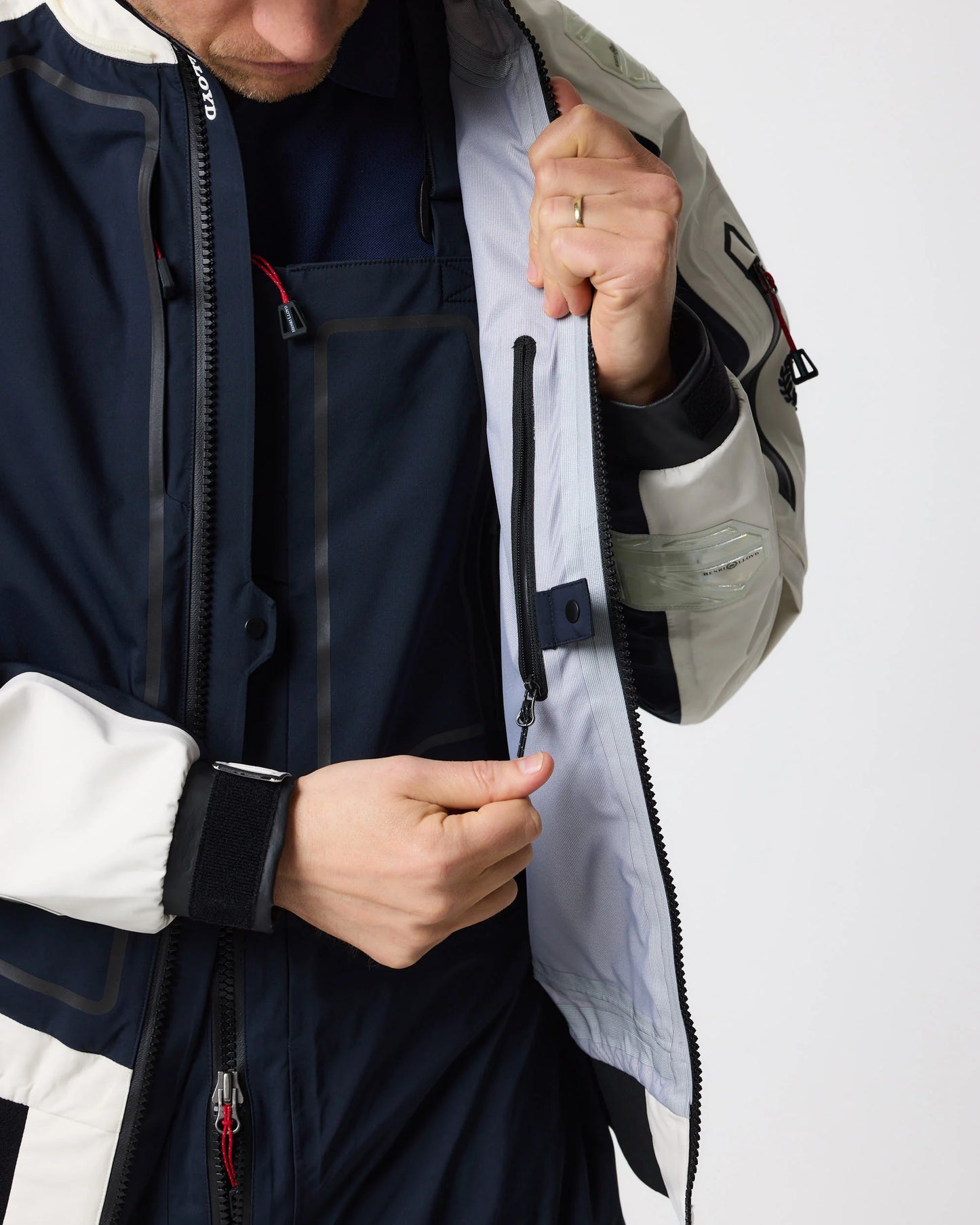 UNISEX HYBRID OCEAN PRO FULL ZIP SMOCK